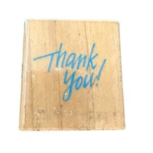Hero Arts Thank You Calligraphy B712 Rubber Stamp